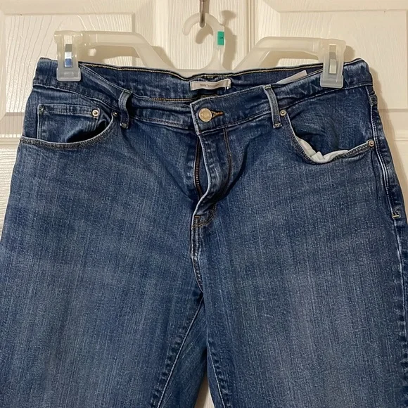 Womens Size 14S, 505 Straight Levi  Blue Jeans - Picture 4 of 5